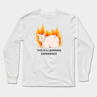 This is a learning experience Long Sleeve T-Shirt